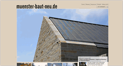 Desktop Screenshot of muenster-baut-neu.de