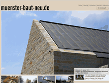 Tablet Screenshot of muenster-baut-neu.de